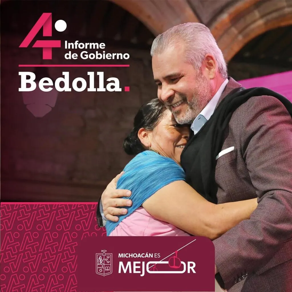 Con Bedolla, 500 mil michoacanos salieron de la pobreza