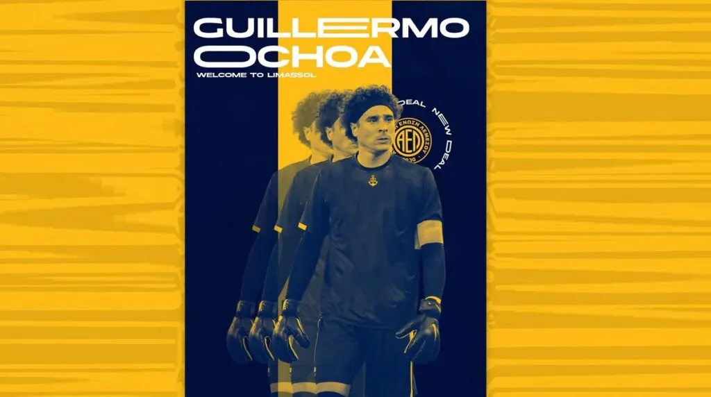 Confirmado! Guillermo Ochoa ya tiene equipo: jugará con el AEL Limassol de Chipre
