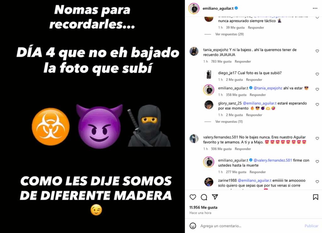 Conflicto familiar de los Aguilar: Emiliano se pronuncia tras controversia con Nodal -1