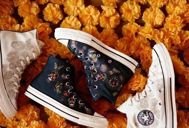 Converse lanza edición inspirada en el Día de Muertos