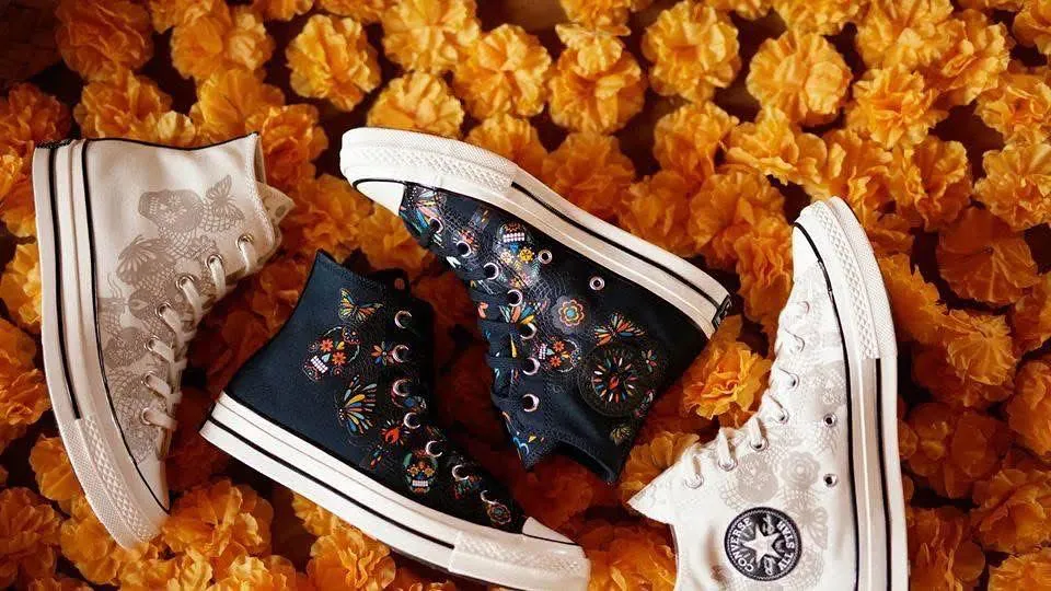 Converse lanza edición inspirada en el Día de Muertos