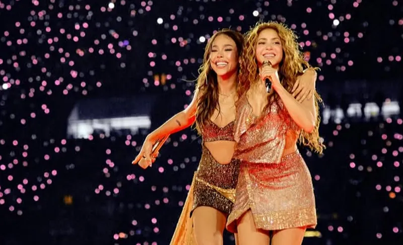 Danna Paola revela detalles de su encuentro con Shakira