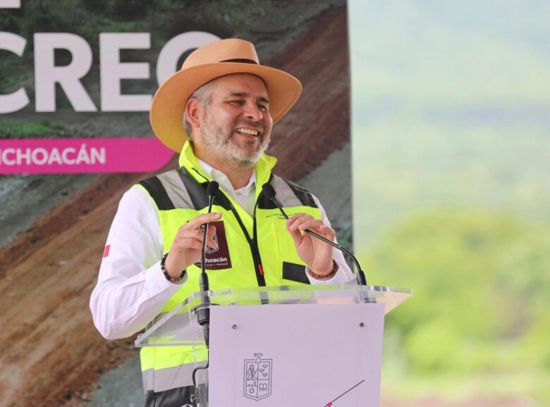Desfogue de presas provoca inundaciones en Maravatío: Bedolla