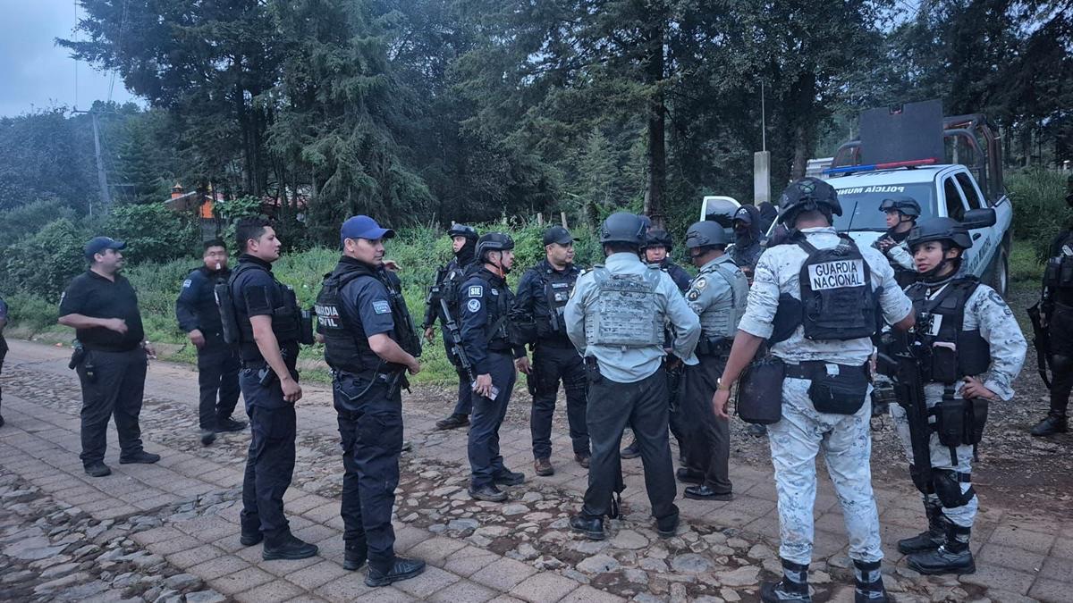 desmantelan seis campamentos clandestinos en Zirahuen