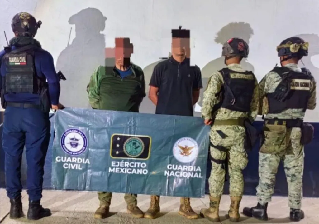 Detienen dos hombres armados en Apatzingán, Guardia Civil y Ejército, violencia en Michoacán,