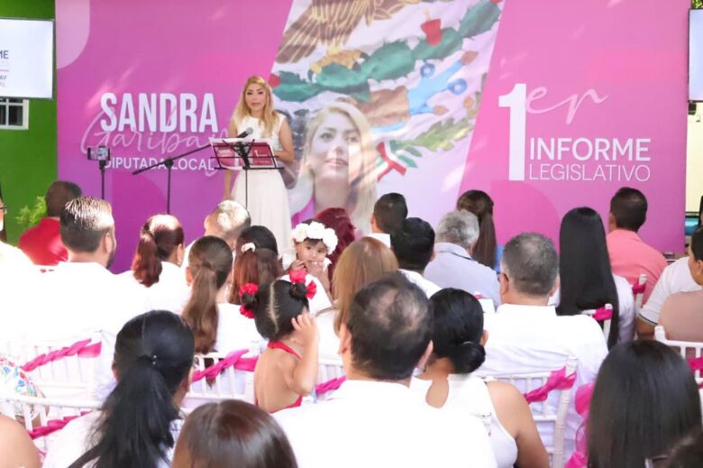Diputada Sandra Olimpia rinde su Primer Informe Legislativo con resultados palpables