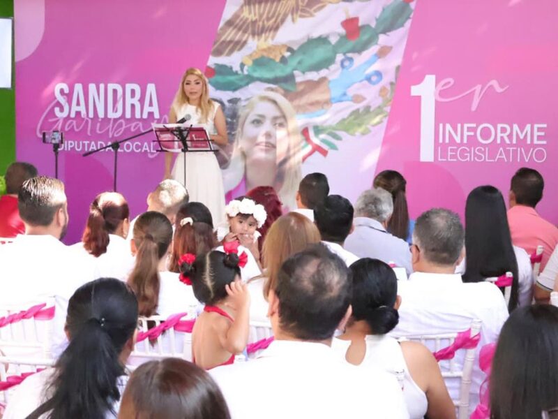 Diputada Sandra Olimpia rinde su Primer Informe Legislativo con resultados palpables