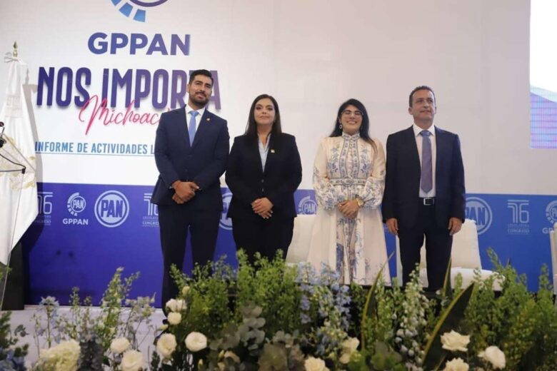 Diputados del PAN rinden su Primer Informe comprometidos con las familias en Michoacán