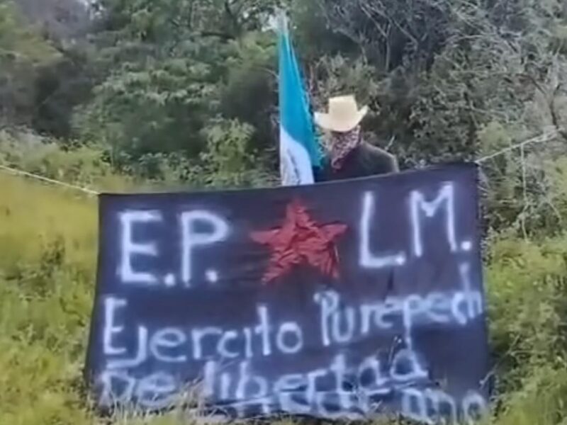 Ejército Purépecha lanza ultimátum a Bedolla; exige control de la seguridad en 5 municipios