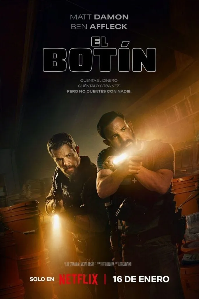 No te pierdas el tráiler de "El Botín": la nueva película de Netflix protagonizada por Matt Damon y Ben Affleck: Checa la fecha de estreno, poster y sinopsis de este esperado thriller policial en 2026 1