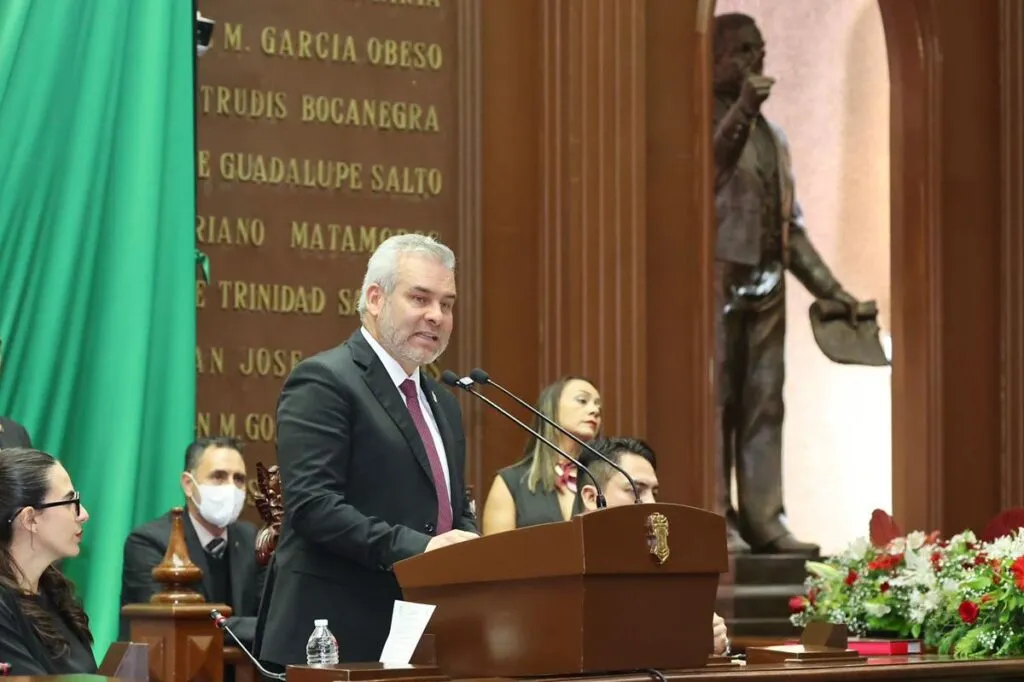 “En Michoacán no faltaba dinero, sobraba corrupción”: Bedolla