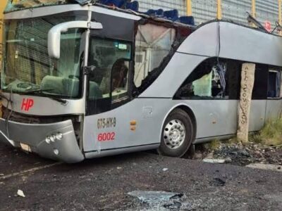 En Morelia, detienen a chofer de autobús involucrado en accidente ferroviario en Atlacomulco