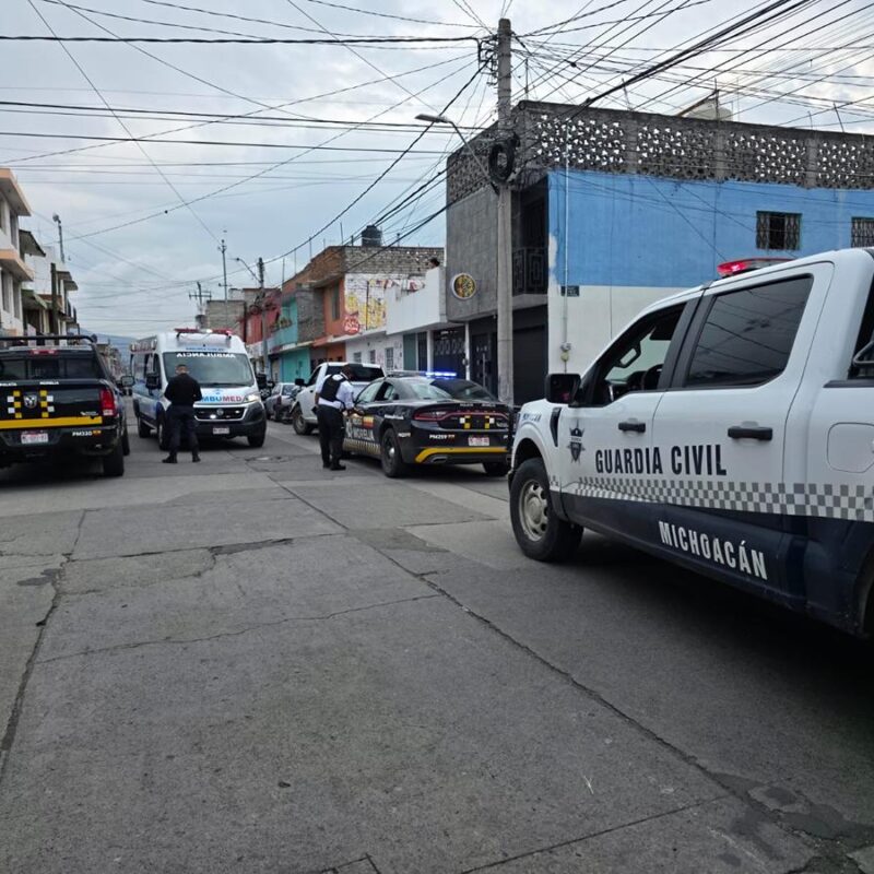 En Morelia, un joven trató de manipular una bala y resultó herido en el rostro