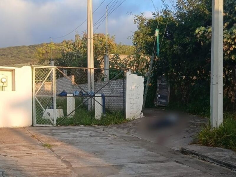 En Tarímbaro asesinan a un hombre; permanece en calidad de desconocido