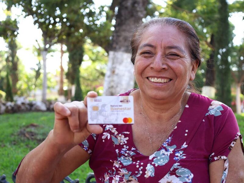 Este 1° de septiembre inicia pago de las Pensiones para el Bienestar