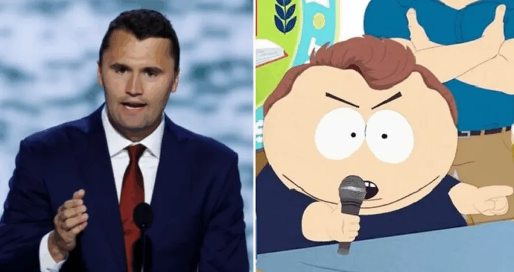 Exigen regreso del episodio de South Park que parodia a Charlie Kirk