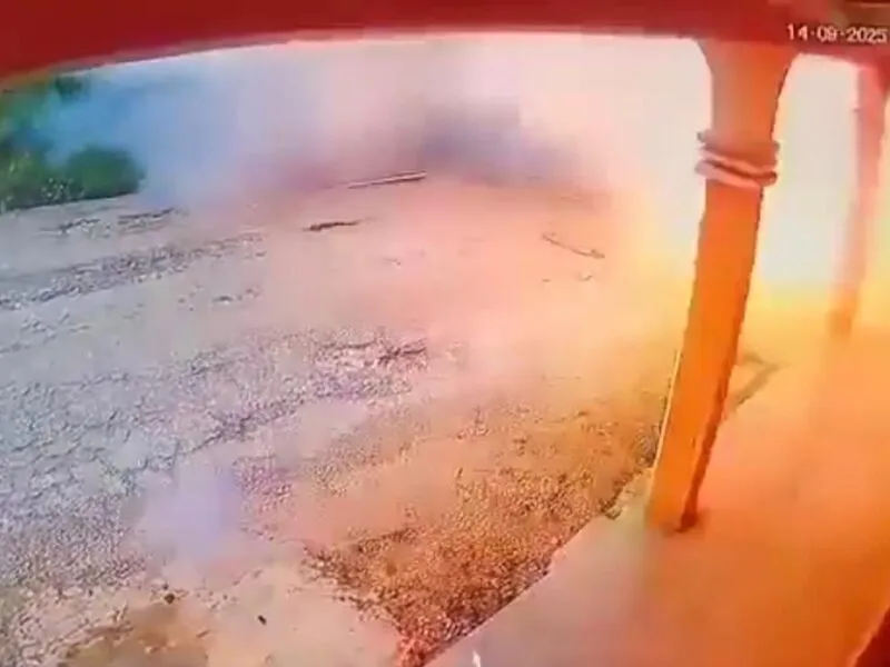 Explota taller de pirotecnia en Chiapas