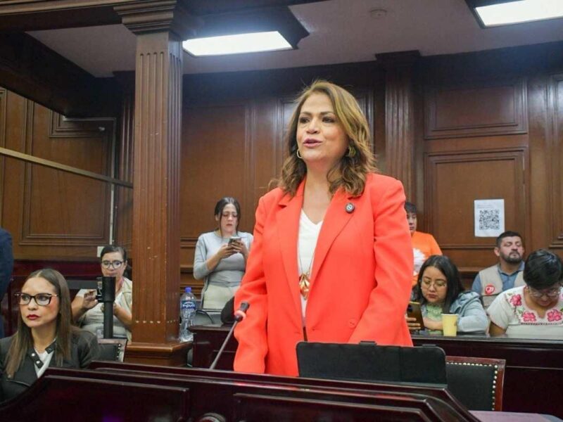 Fabiola Alanís respalda reforma contra la extorsión en Michoacán