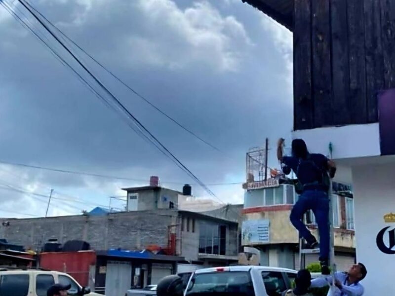 FGE y Sedena desmantelan red de cámaras de vigilancia del Narco en Uruapan