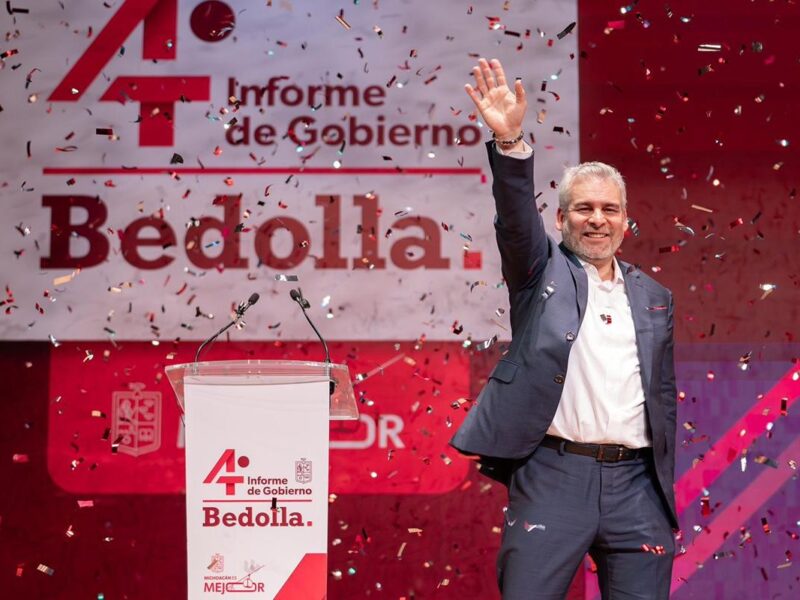 Finanzas públicas en Michoacán se manejan sin corrupción, con inteligencia y capacidad: Bedolla