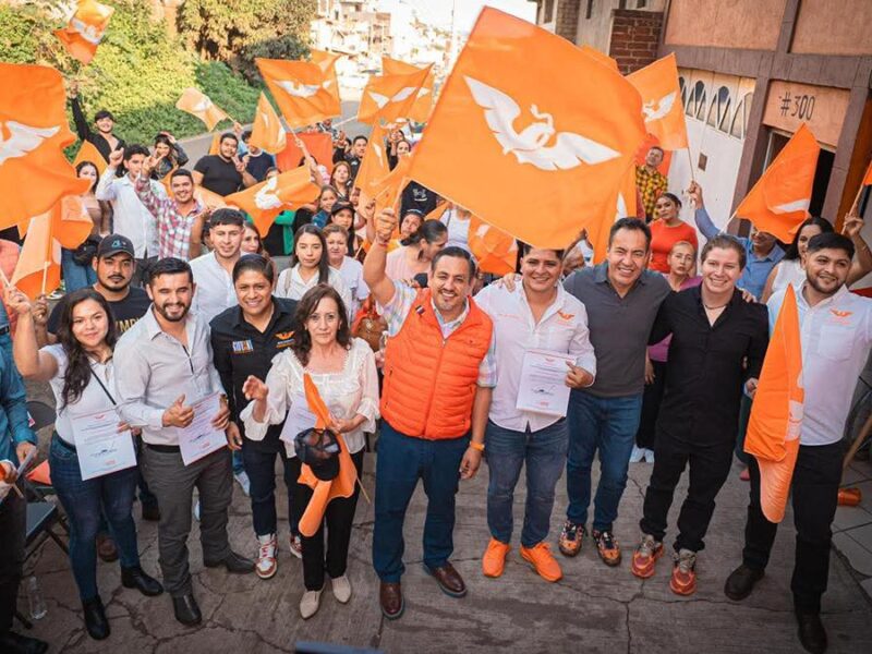 Fuerza Naranja fortalece su presencia en Michoacán