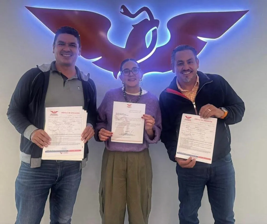 Fuerza Naranja sigue creciendo en Michoacán, Víctor Manríquez entrega primer paquete de afiliaciones en CDMX-1