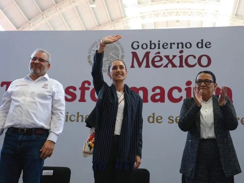 Gracias al pueblo purépecha soy lo que soy: Claudia Sheinbaum desde Michoacán