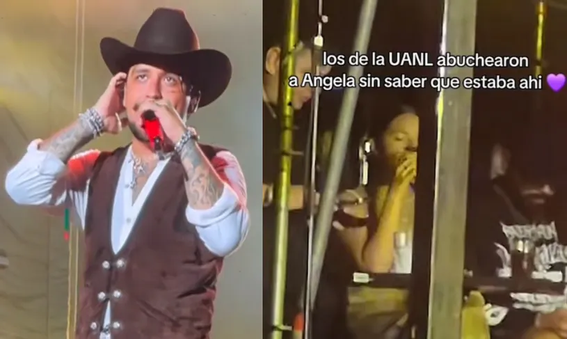 Gritan “Cazzu” en concierto de Nodal y él defiende a Ángela Aguilar