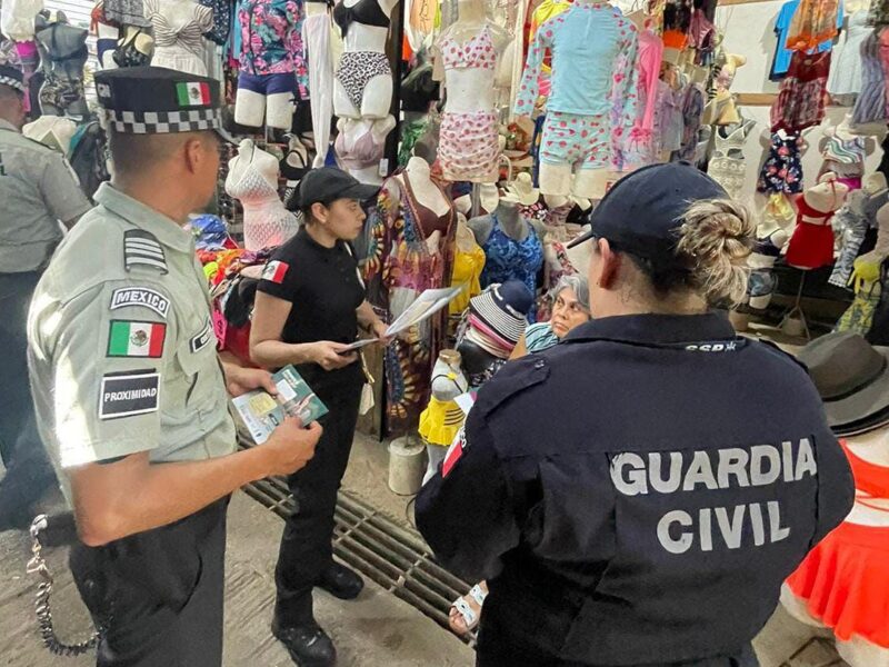 Guardia Civil en refuerzo de campaña contra extorsión