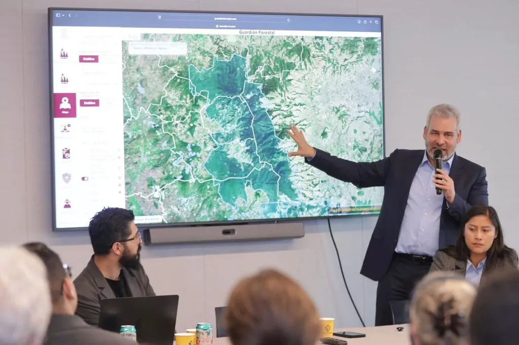 Guardián Forestal Michoacán, el mejor del mundo en vigilancia satelital para la defensa del bosque