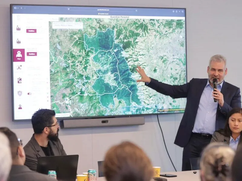 Guardián Forestal Michoacán, el mejor del mundo en vigilancia satelital para la defensa del bosque