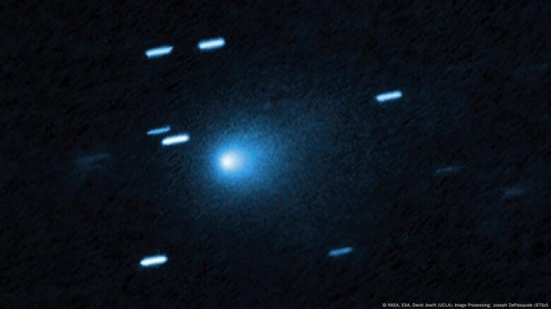 Imagen del cometa interestelar 3I/ATLAS