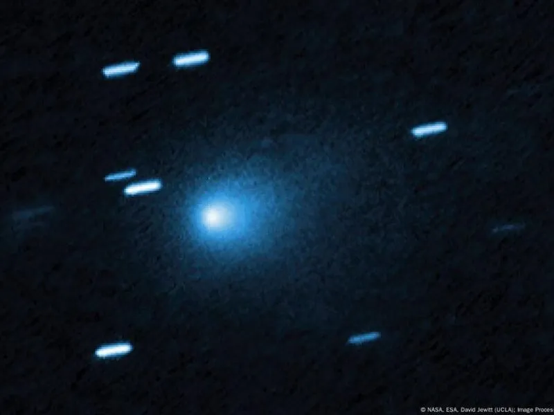 Imagen del cometa interestelar 3I/ATLAS