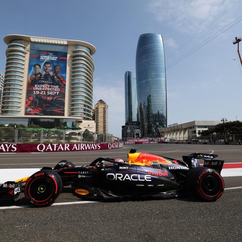 Así quedó la parrilla de salida para al Gran Premio de Azerbaiyán 2025