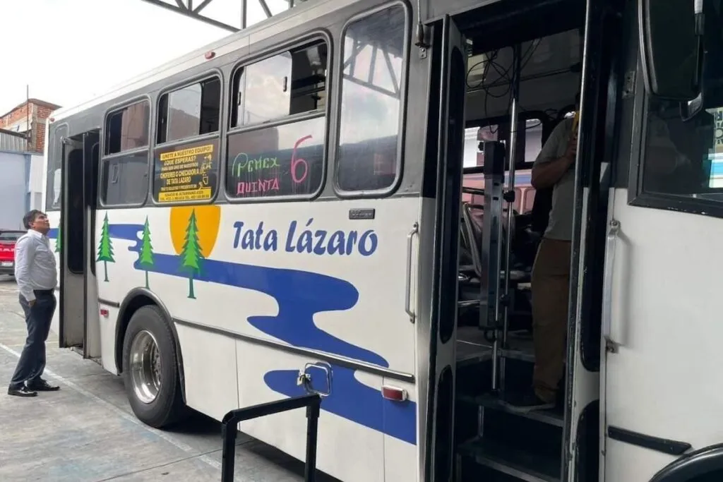Inician pruebas del sistema prepago en transporte público en Uruapan