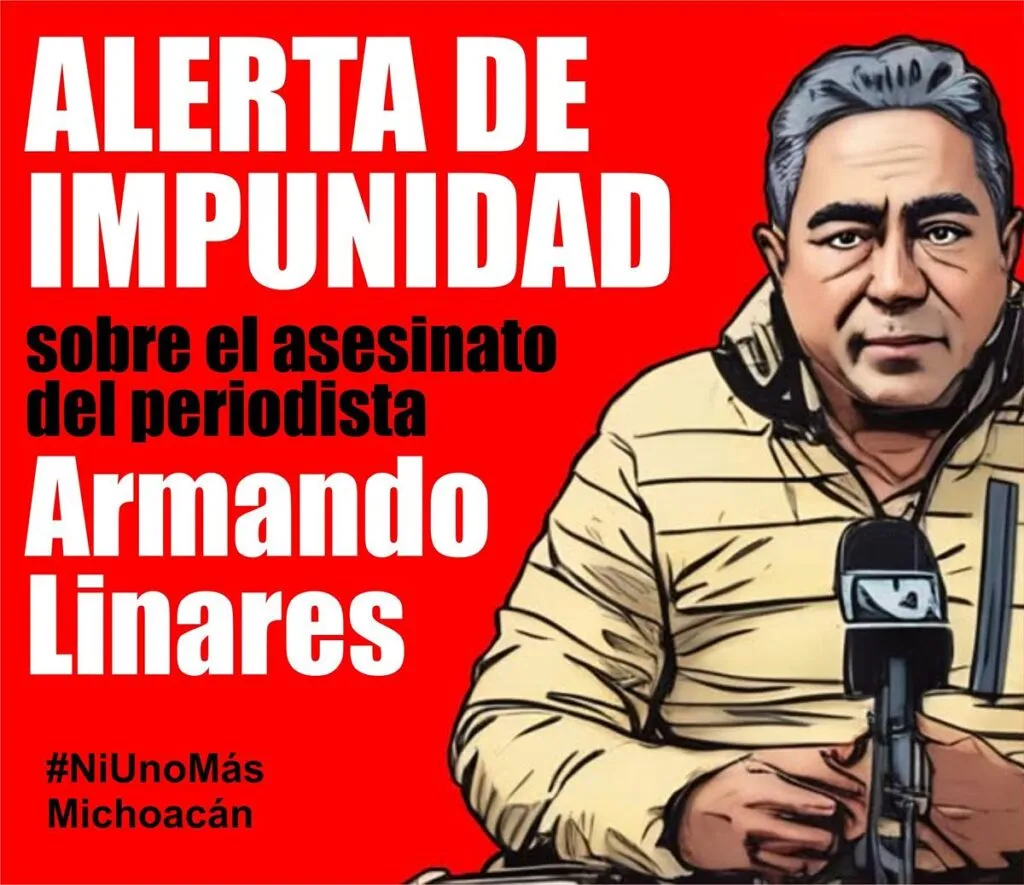 Juez libera a presunto asesino de Armando Linares; periodistas de Michoacán denuncian impunidad