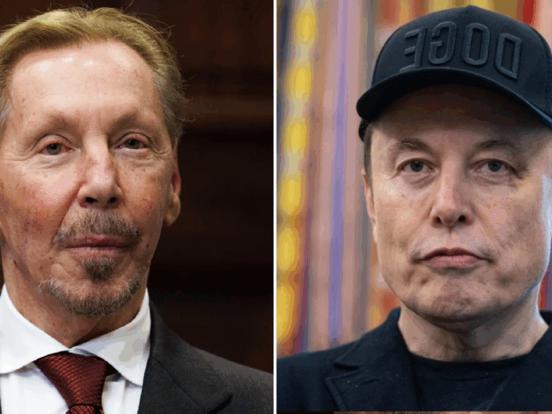 Larry Ellison desplaza a Elon Musk y se convierte en el hombre más rico del mundo