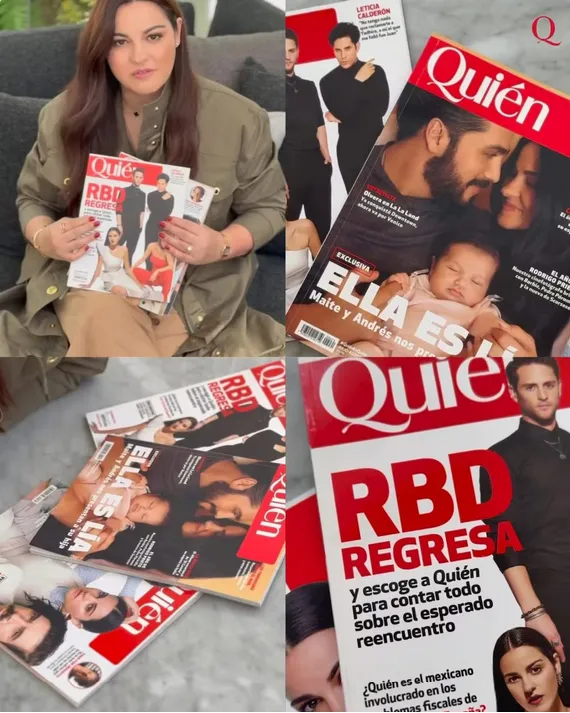 Maite Perroni responde a especulaciones