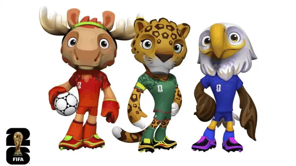 Maple, Zayu y Clutch: Las Mascotas que Unirán Norteamérica en el Mundial 2026