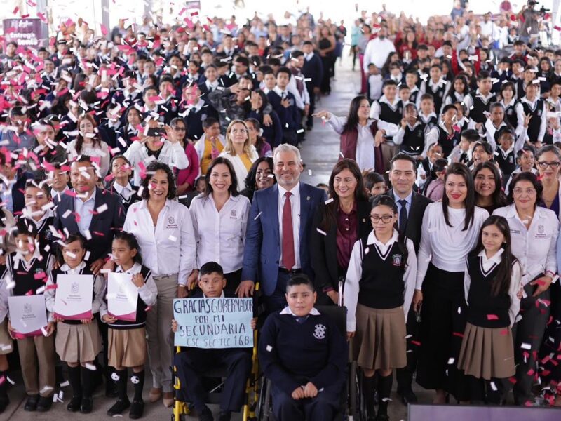 Más de un millón de sueños en marcha; Michoacán va por cuarto ciclo escolar completo: Bedolla