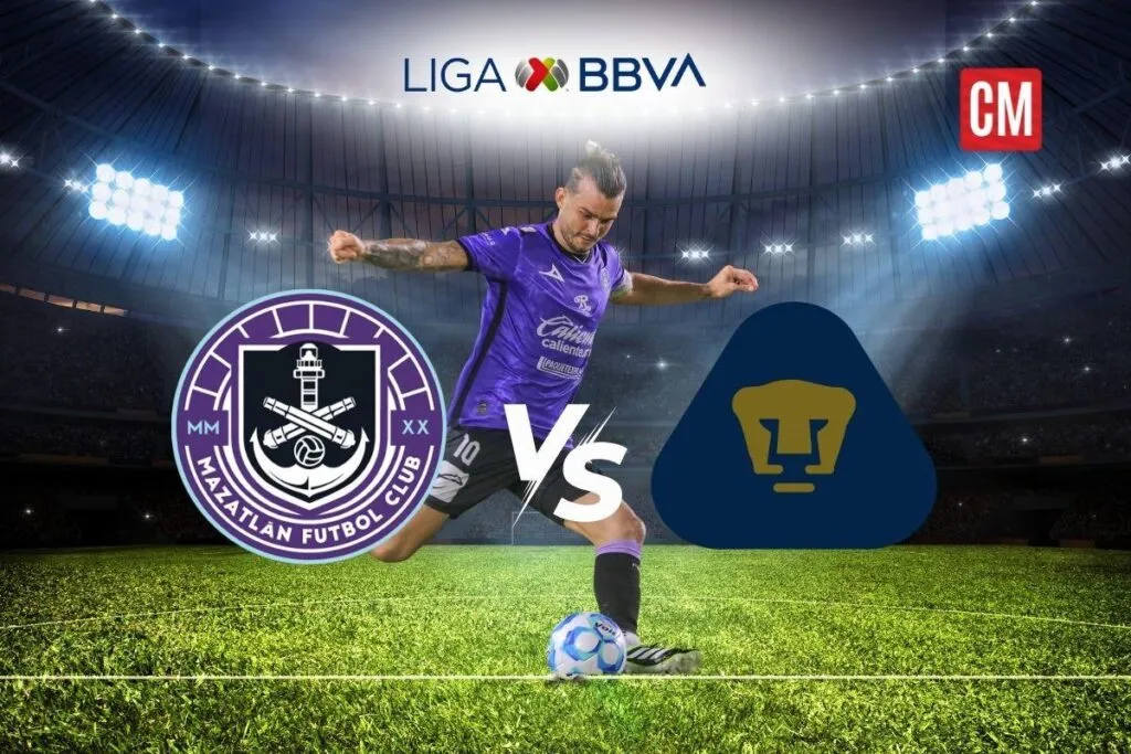 Mazatlán vs Pumas en Vivo, Partido de la Jornada 8 Apertura 2025