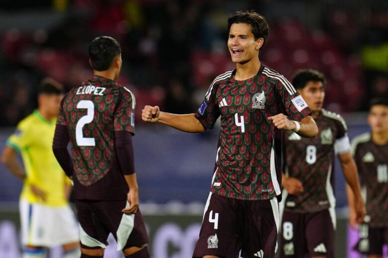 México en su debut en el Mundial Sub-20 empata 2-2 con Brasil