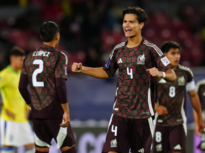 México en su debut en el Mundial Sub-20 empata 2-2 con Brasil