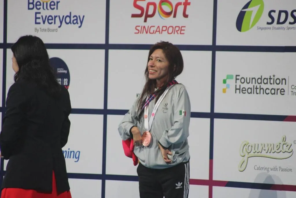 México obtiene sexta medalla en el Campeonato Mundial de Paranatación Singapur 2025 con Fabiola Ramírez-1