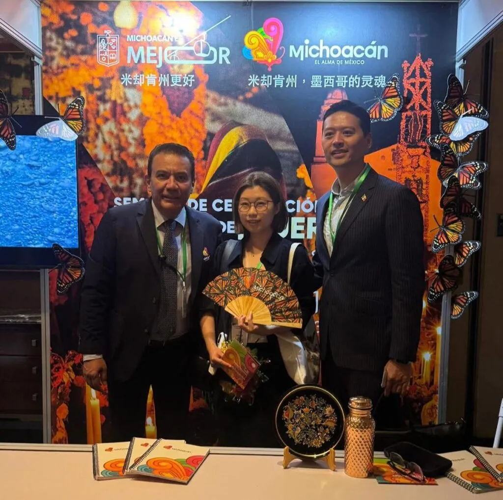 Michoacán participa en China para tianguis turístico