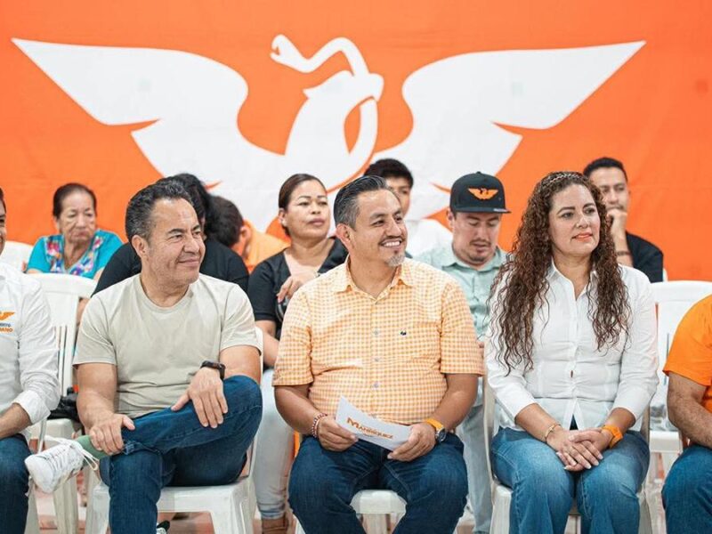 Movimiento Ciudadano refuerza su liderazgo en Lázaro Cárdenas y Múgica; toman protesta comisiones operativas municipales