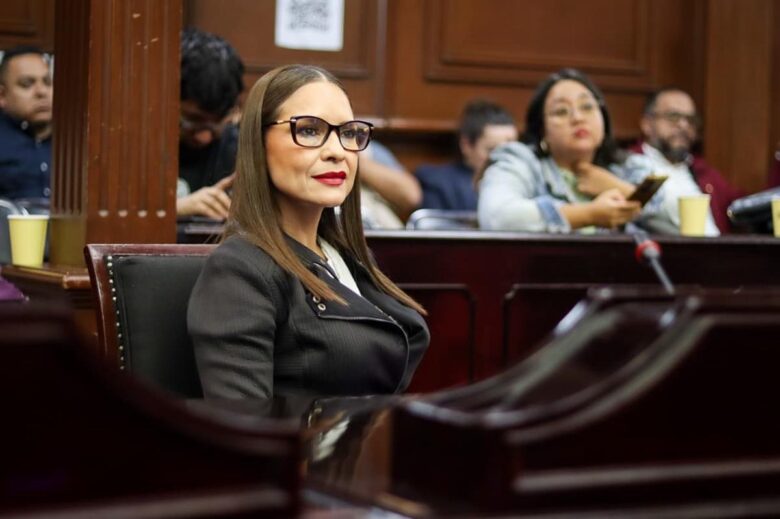 Nalleli Pedraza Huerta celebra reforma contra la extorsión