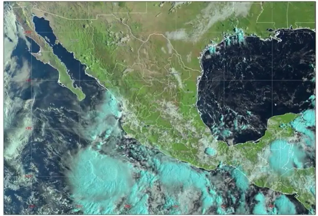 Narda ya es Huracán categoría 1; traerá lluvias muy fuertes en Michoacán, Jalisco y Colima