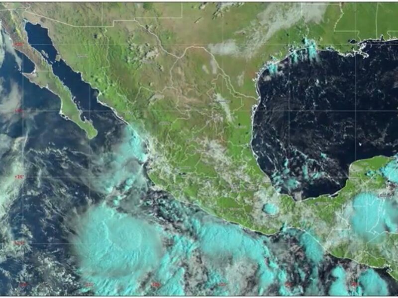 Narda ya es Huracán categoría 1; traerá lluvias muy fuertes en Michoacán, Jalisco y Colima