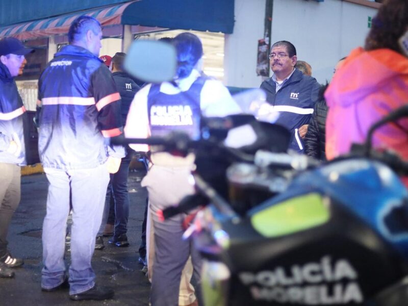 Niega Morelia represión a comerciantes: acumularon más de 50 avisos